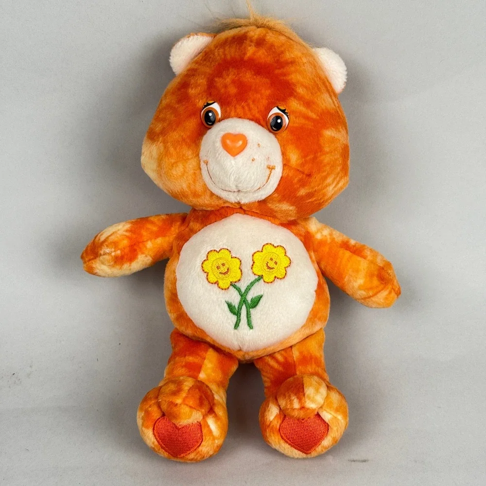 Care Bears Friend Bear Friend Peachy Orange w/Sunflowers 8